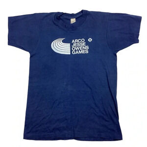Vintage 80s Arco Jesse Owens games single stitch T-shirt